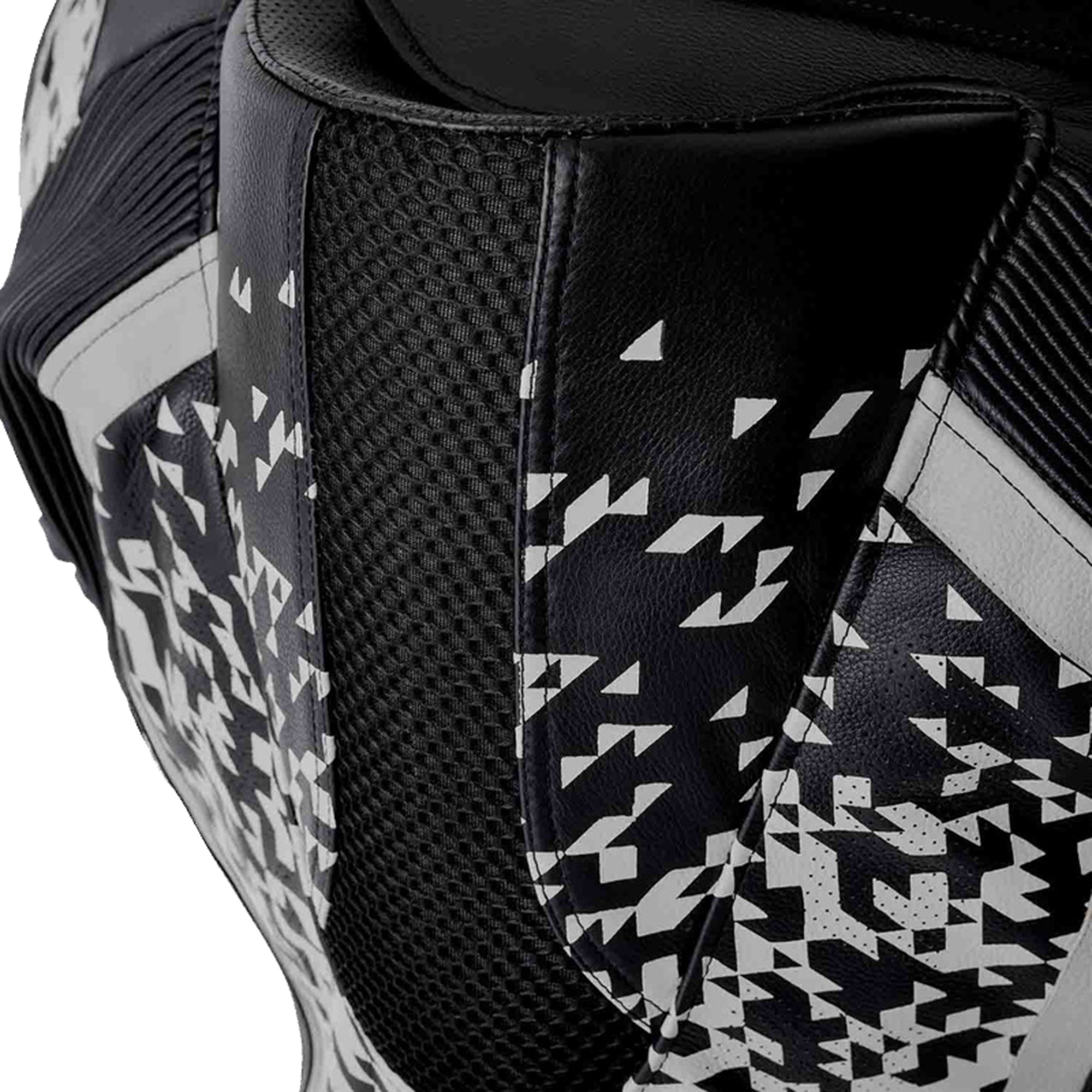 RST Pro Series D3O Airbag Costum de piele de motocicletă perforat într-o singură piesă Negru/argintiu 62 Figura 9