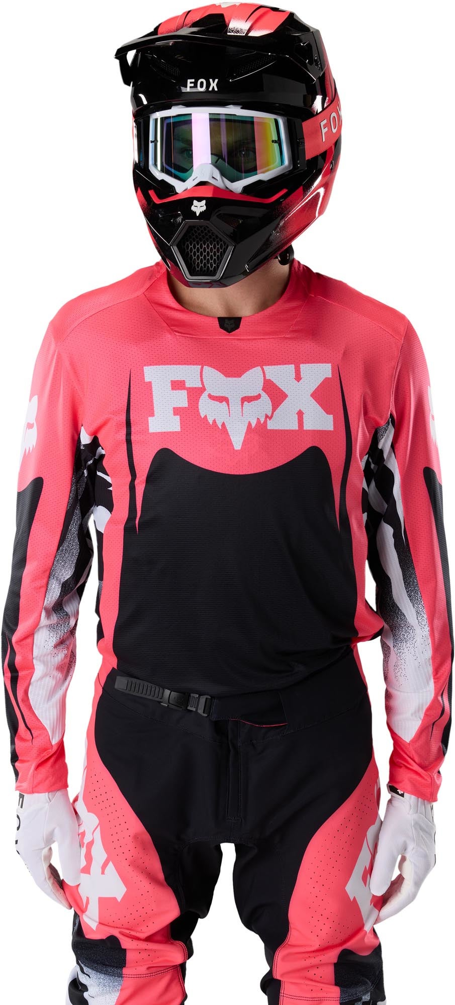 FOX 360 Clutch Motocross Jersey neon pink M Figure 3