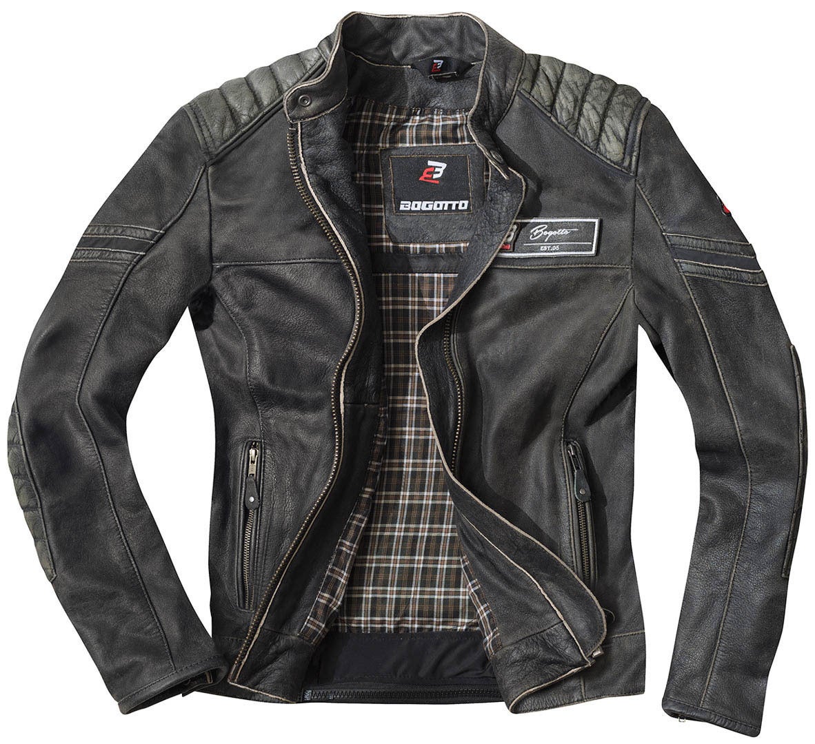 Bogotto Detroit Motorcycle Leather Jacket 60 Figure 4