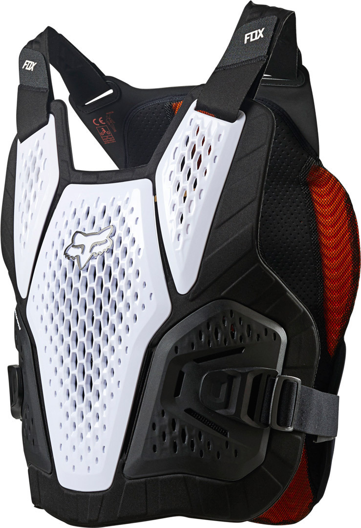 FOX Raceframe Impact SB D3O Protektorenweste weiß L/XL Abbildung 1