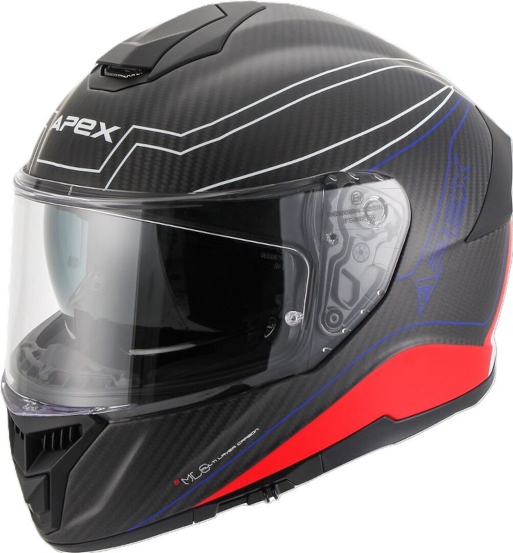 APEX FC500 Assen Carbon Helm S (55/56) Abbildung 4