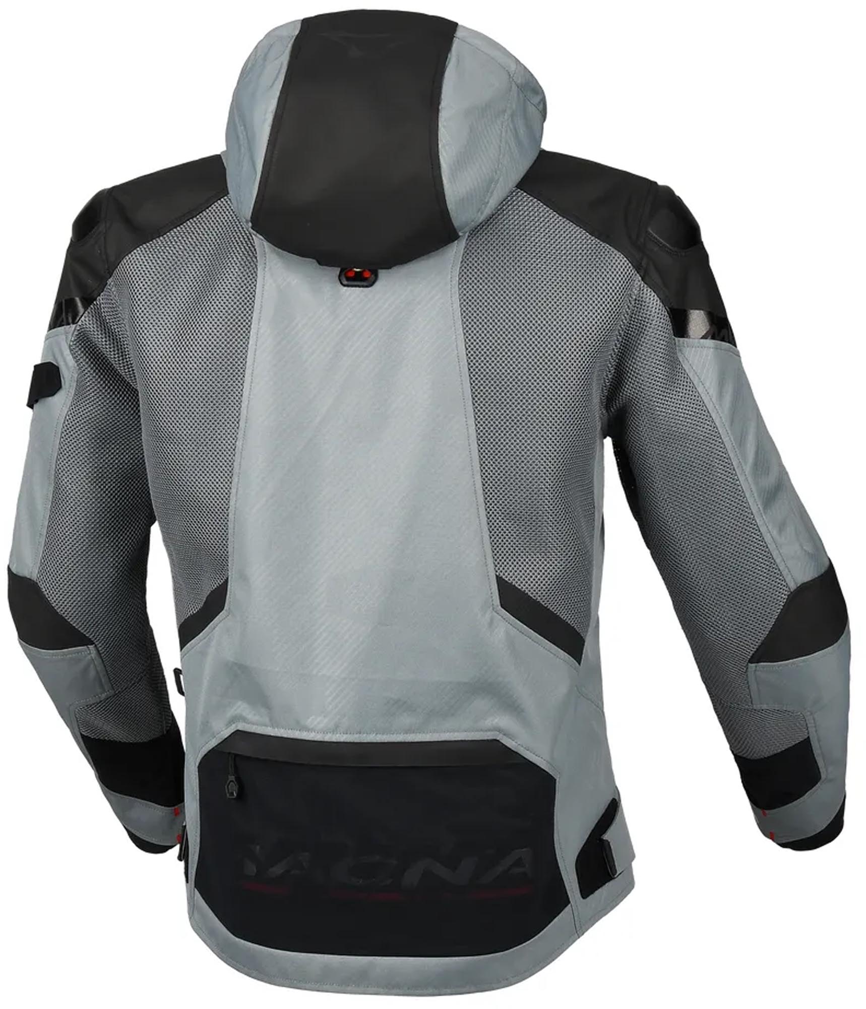 Macna Bradical Camo veste textile de moto imperméable Gris/Noir S Figure 2