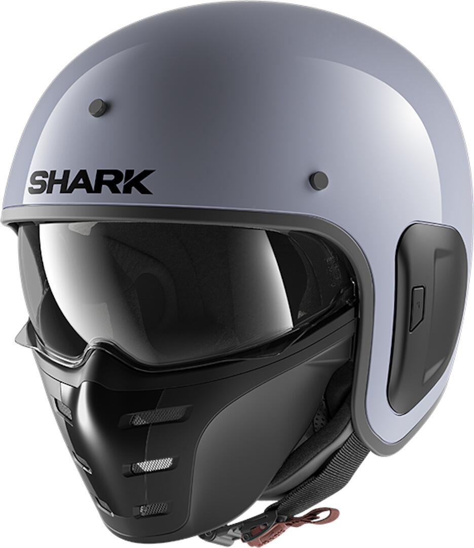 Shark S-Drak 2 Blank Jethelm hellgrau S (55/56) Abbildung 1