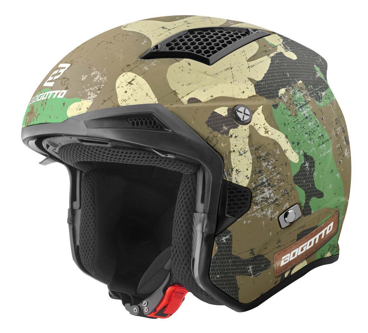 Bogotto Radic Camo Шлем Зелёный мат XL Рисунок 15