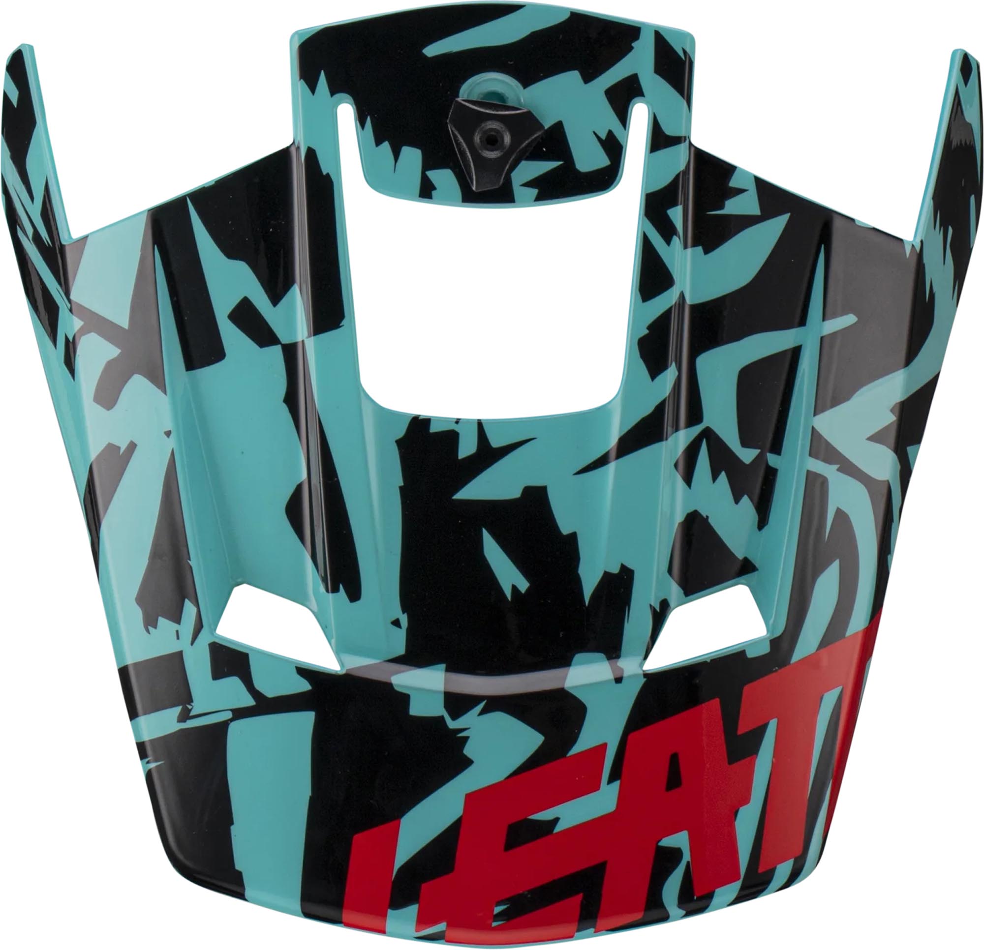 Leatt Moto 3.5 Graphic Helmet Peak black/blue M/XXL Figure 1
