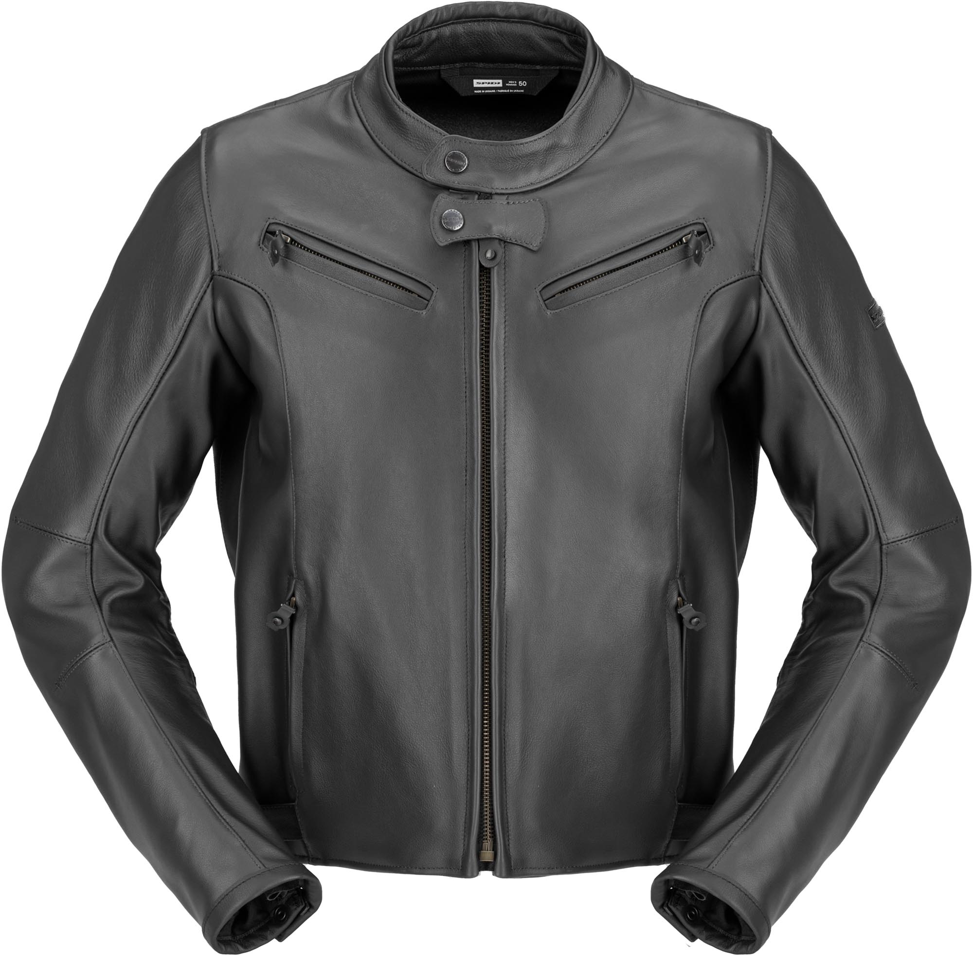 Spidi Special Motorcycle Leather Jacket black 58 Figure 1