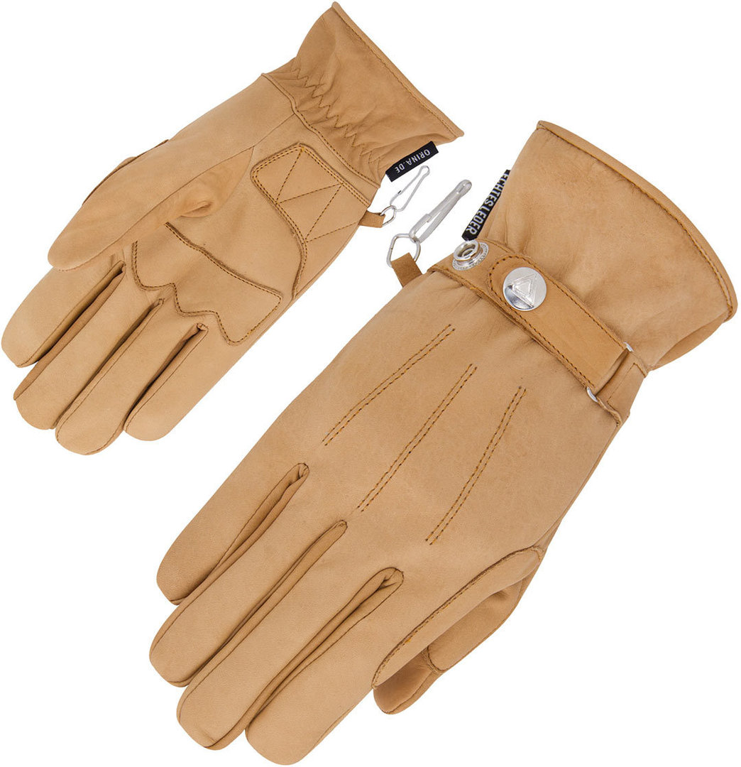 Orina Classic II Motorradhandschuhe hellbraun 7 (S) Abbildung 1