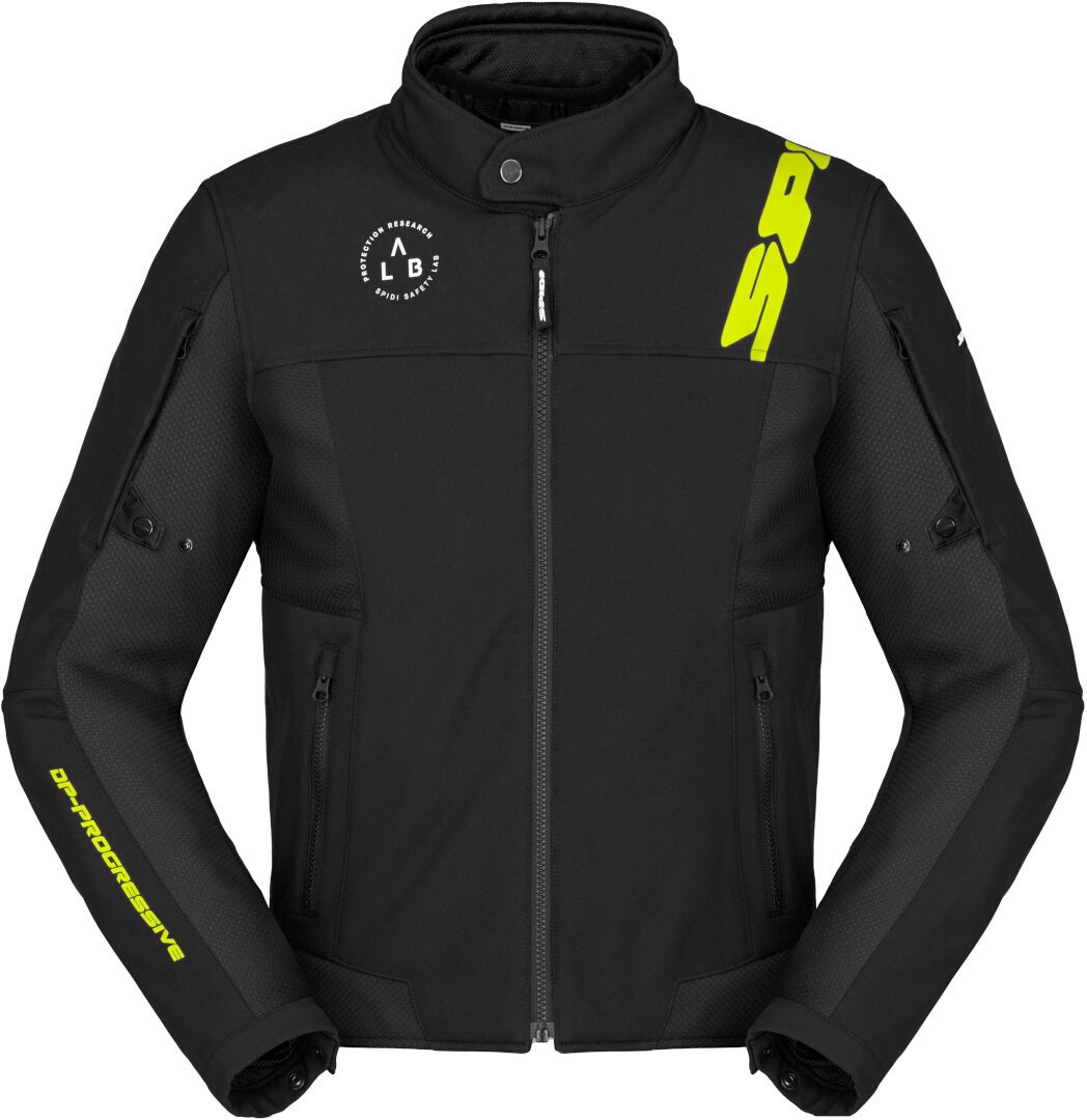 Spidi Corsa Tex Motorcycle Textile Jacket black/yellow XL Figure 1