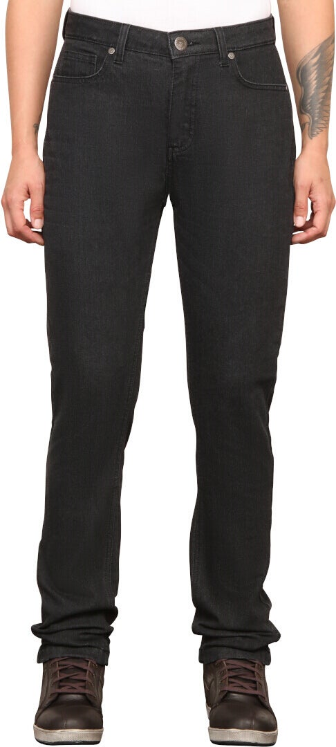 Modeka Lunella Mono Damer Motorcykel Jeans Mørk Stenvask 21 Figur 1
