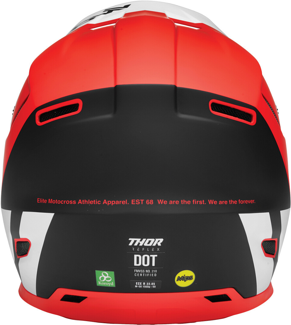 Thor Reflex Cube MIPS Capacete de Motocross vermelho/preto XL (61/62) Figura 3