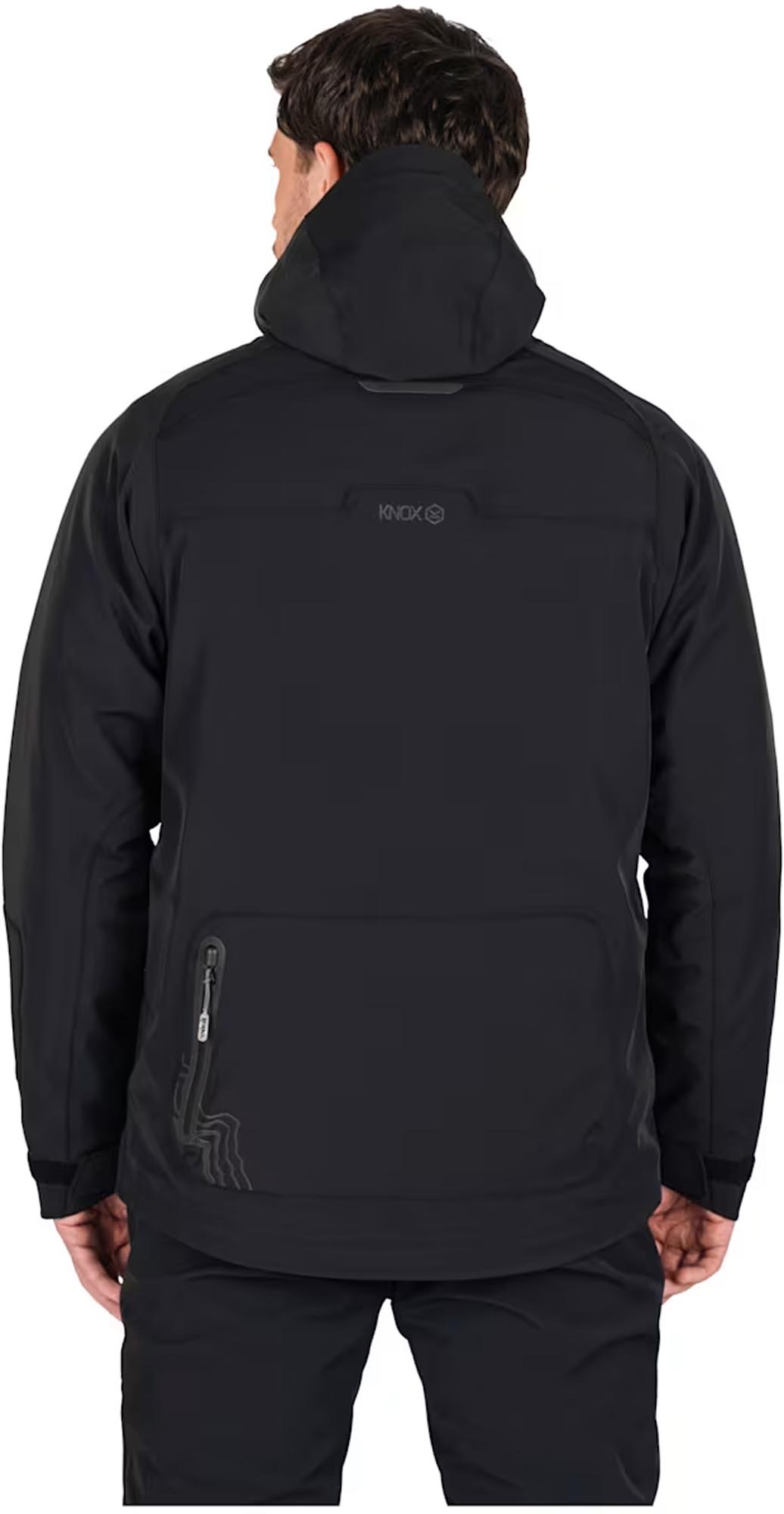 Knox Modra waterproof Motorcycle Textile Jacket black 4XL Figure 4