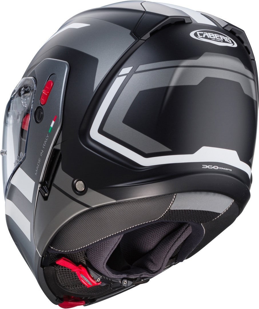 Caberg Horus X Road Helm Zwart mat/grijs XL (61/62) Figuur 2
