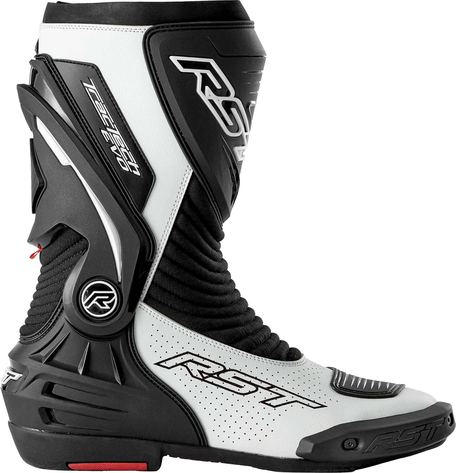 RST Tractech Evo D3O perforated Motorcycle Boots black/white 38 Figure 1