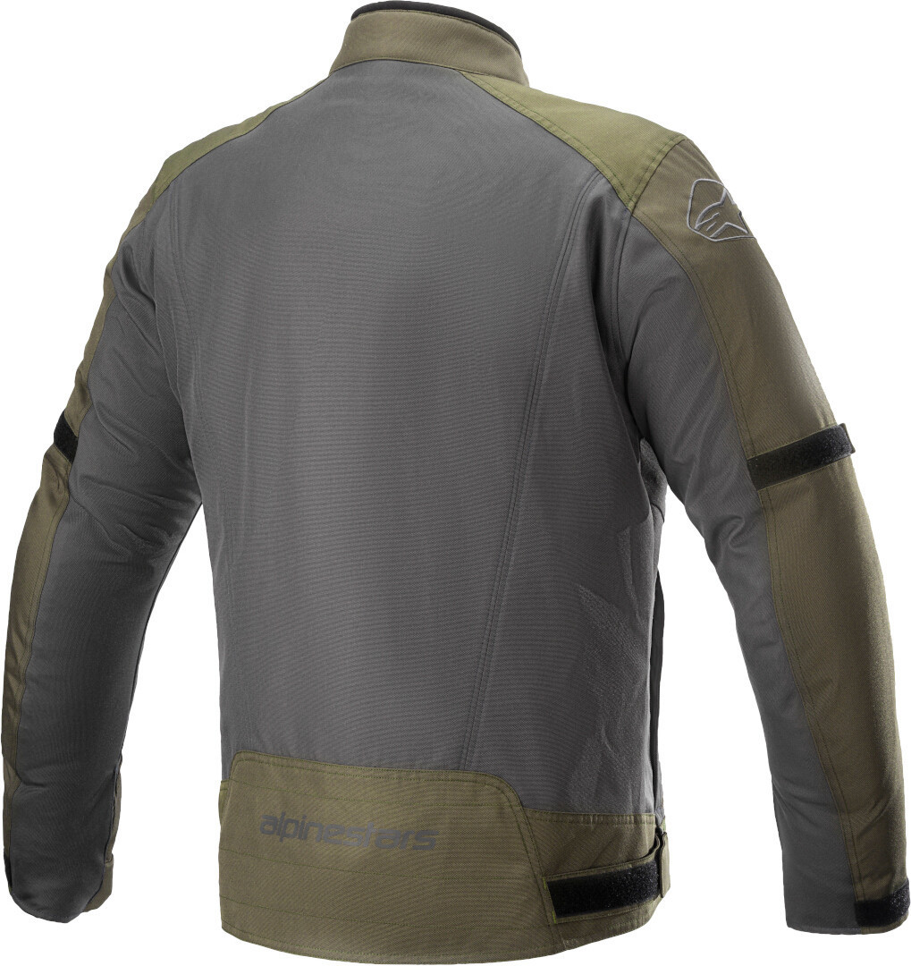 Alpinestars Headlands Drystar Motorcycle Textile Jacket black/olive 4XL Figure 2