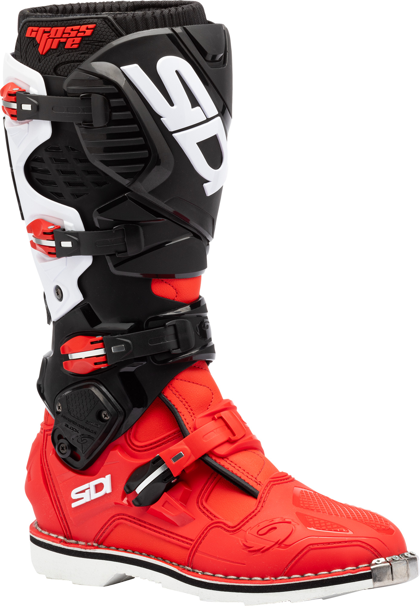 Sidi Crossfire 3 Motocross Boots red/black/white 42 Figure 1