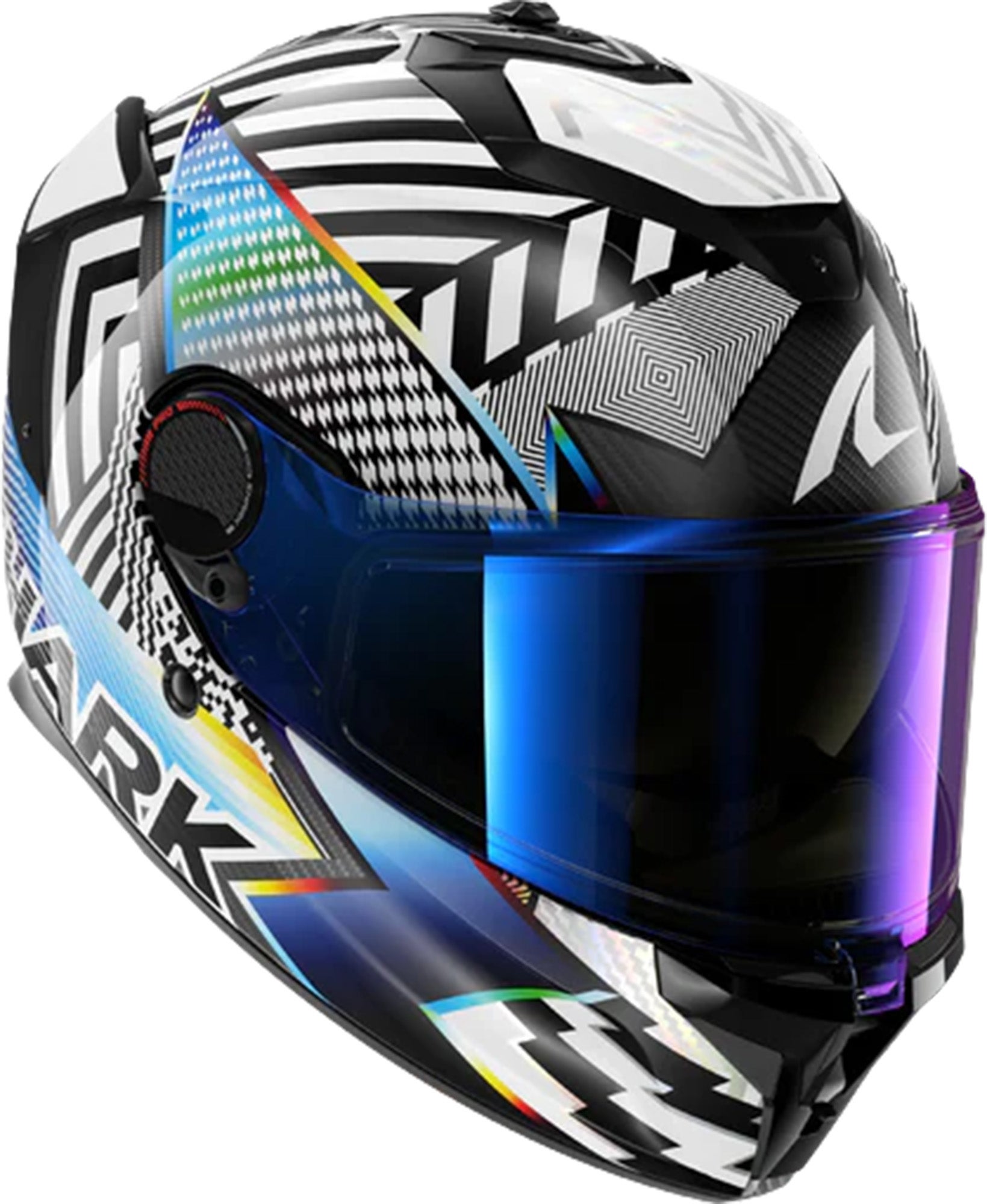 Side view of Shark Spartan GT Pro Carbon Sthyr Helmet