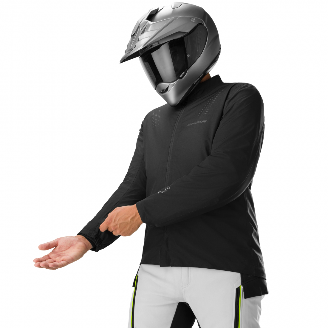 SHIMA Dune 2.0 Motorcycle Textile Jacket black/white/yellow L Figure 10