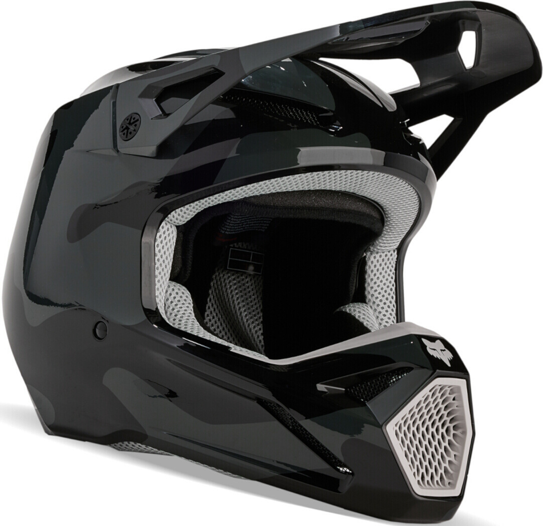 FOX V1 Bnkr MIPS 2023 Cască de motocross pentru tineret Y/L (52/53) Figura 1