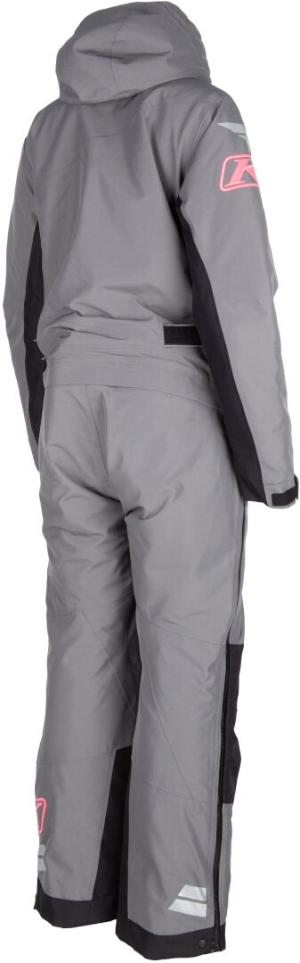 Klim Vailside Damer ett stykke snøscooterdrakt grå/rosa Short M Figur 6
