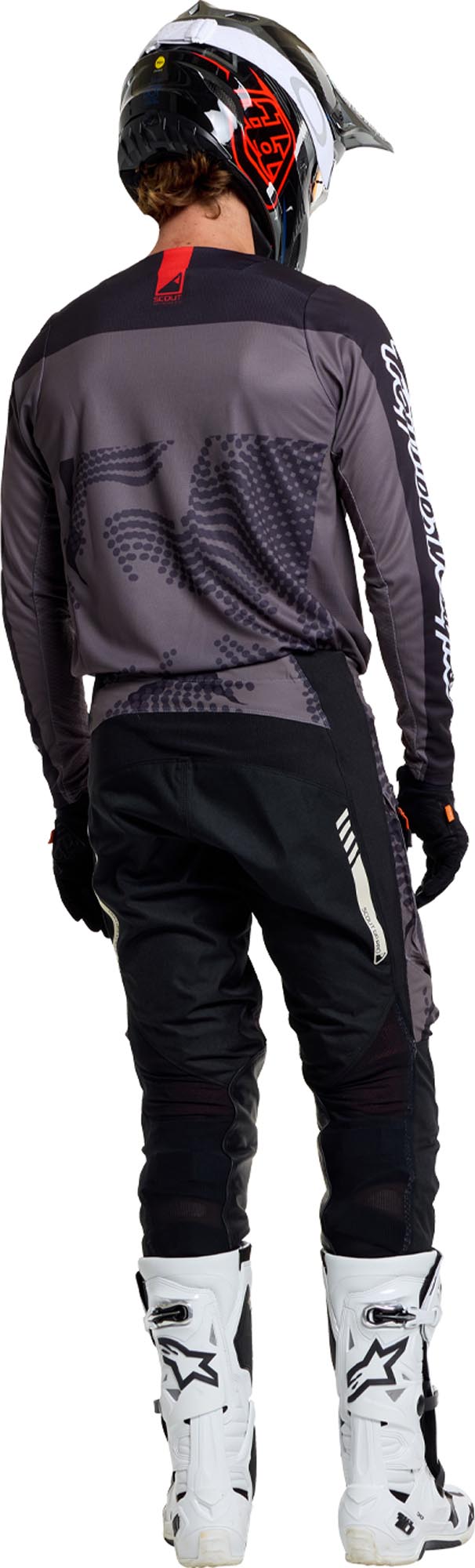 Troy Lee Designs Scout GP Pro High Desert Motocrosstrøje Sort M Figur 16