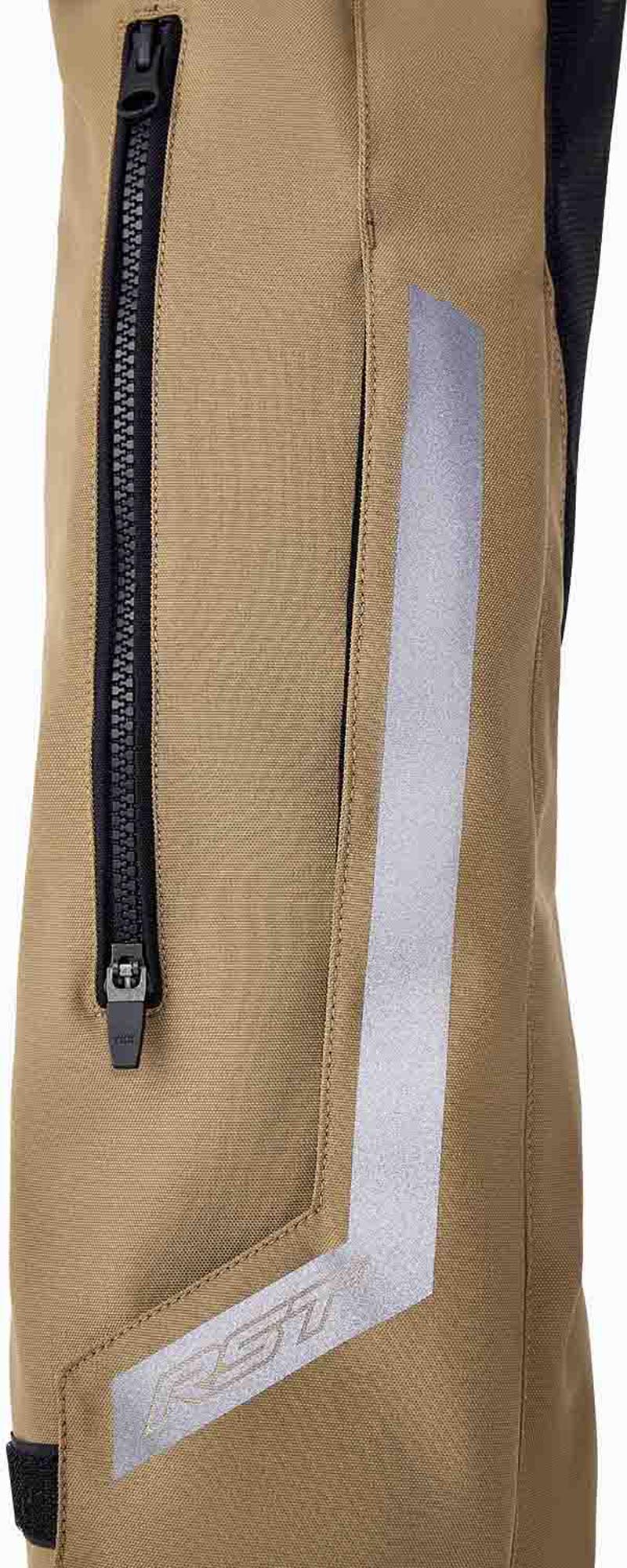 RST Pro Series Adventure D3O waterproof Motorcycle Textile Pants sand/black 50 Figure 9