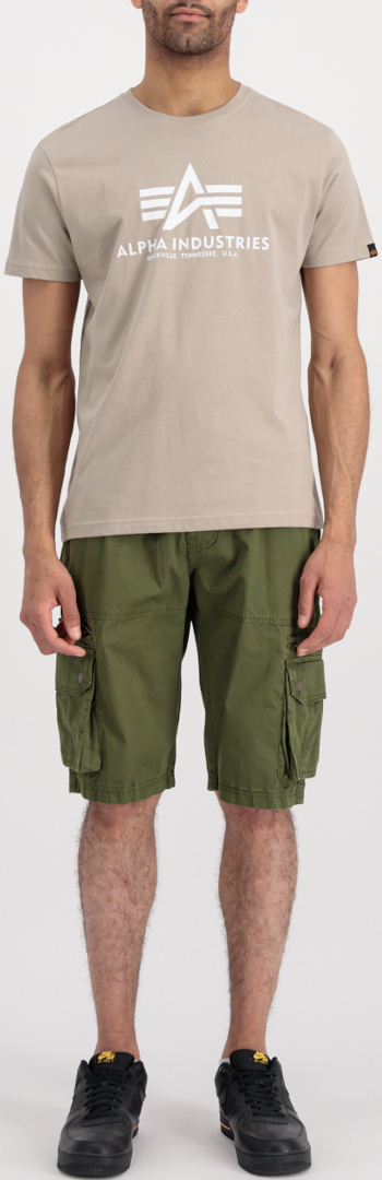 Alpha Industries Basic T-Shirt sand L Abbildung 5