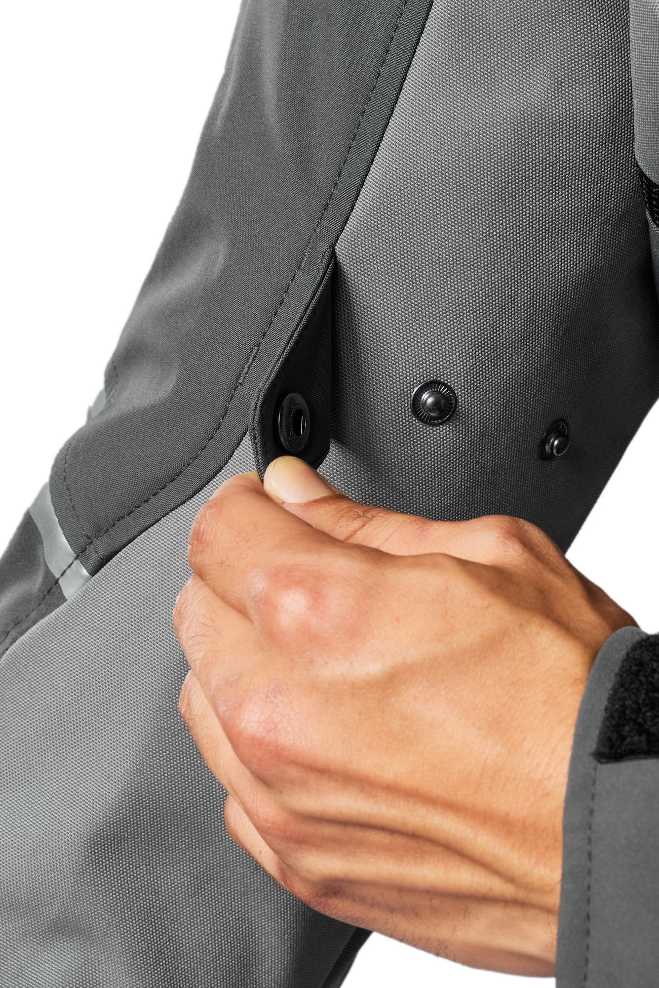 Revit Venator H2O wasserdichte Motorrad Textiljacke grau/hellgrau S Abbildung 16