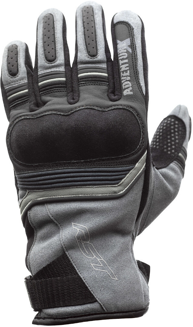 RST Adventure-X Mănuși de motocicletă gri/negru XL Figura 1