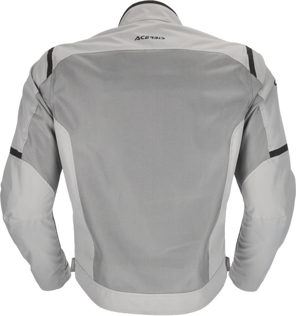 Acerbis Ramsey Vented 2.0 Mesh Motorrad Textiljacke hellgrau M Abbildung 7