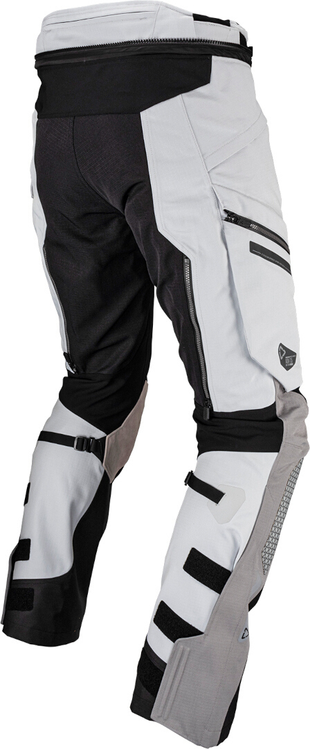 Leatt ADV DriTour 7.5 pantaloni impermeabili pentru textile de motocicletă gri deschis/gri închis XL Figura 4