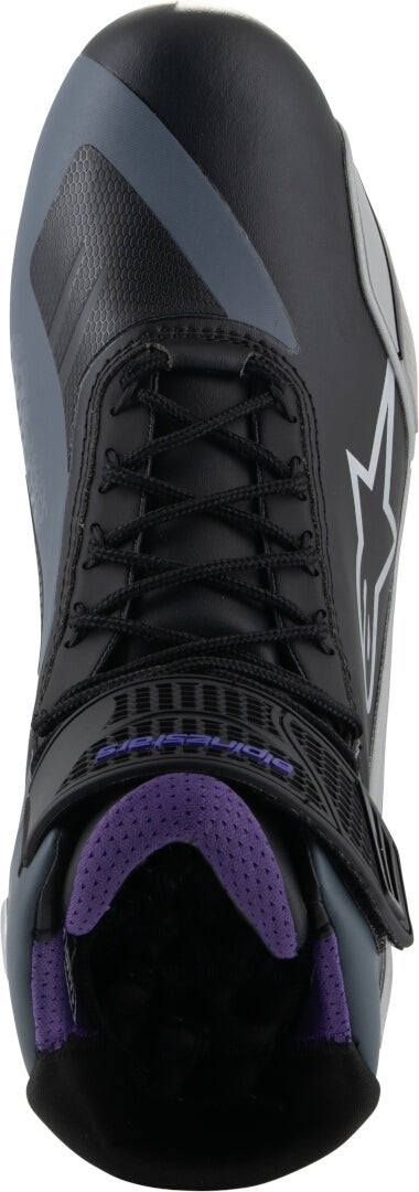 Alpinestars Stella Faster-4 Dame Motorcykel Sko sort/grå/lilla 9,5 Figur 3