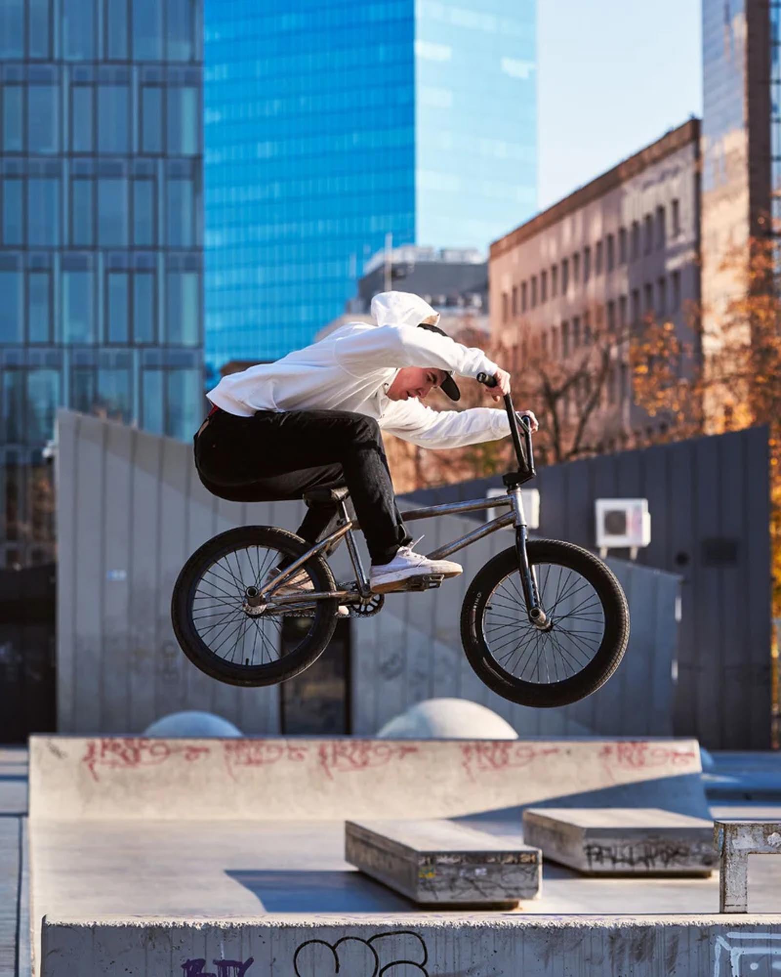 Side view of Riding Culture Chino Black LT Cycling Pants