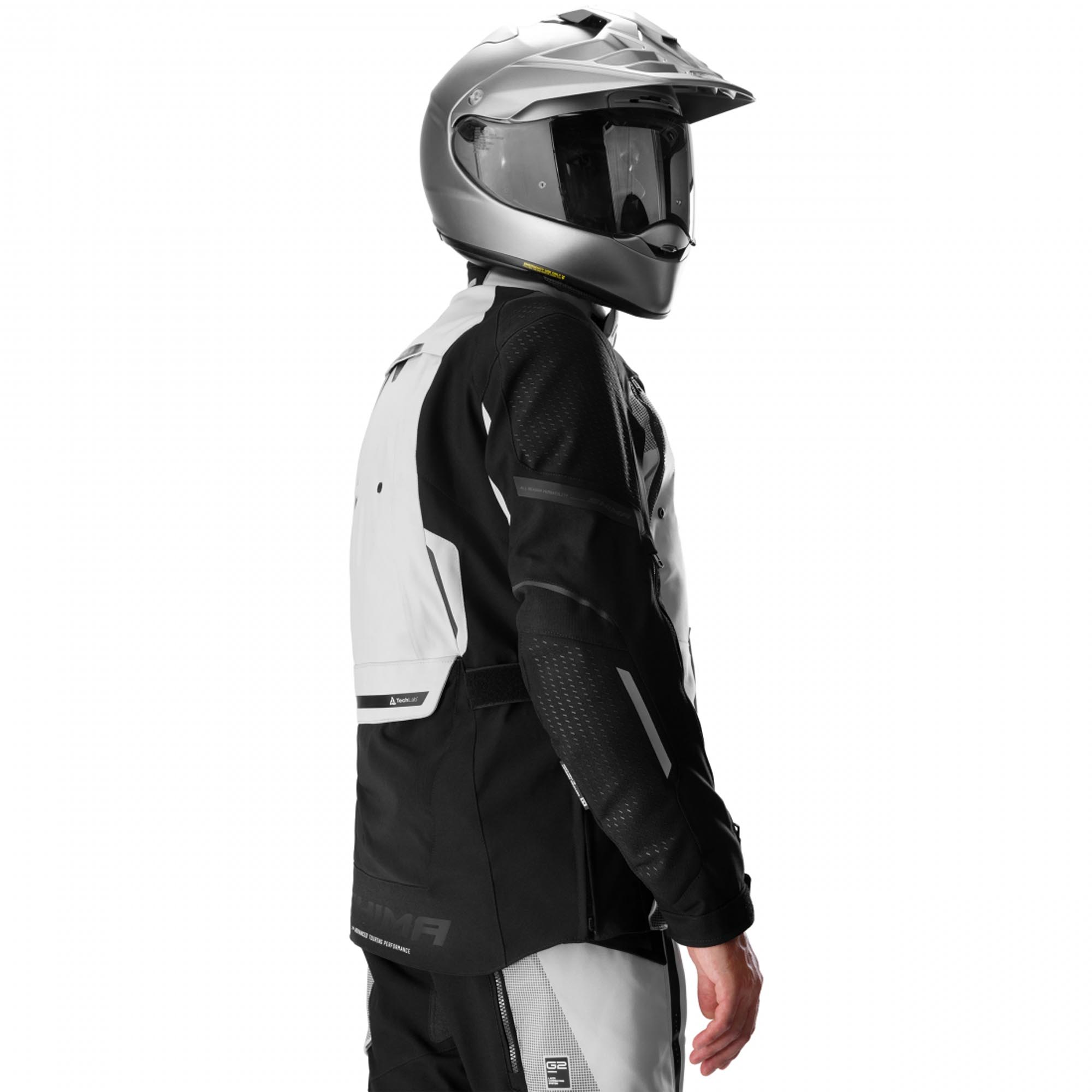 SHIMA Hero 3.0 Motorcykel tekstiljakke grå/sort S Figur 5