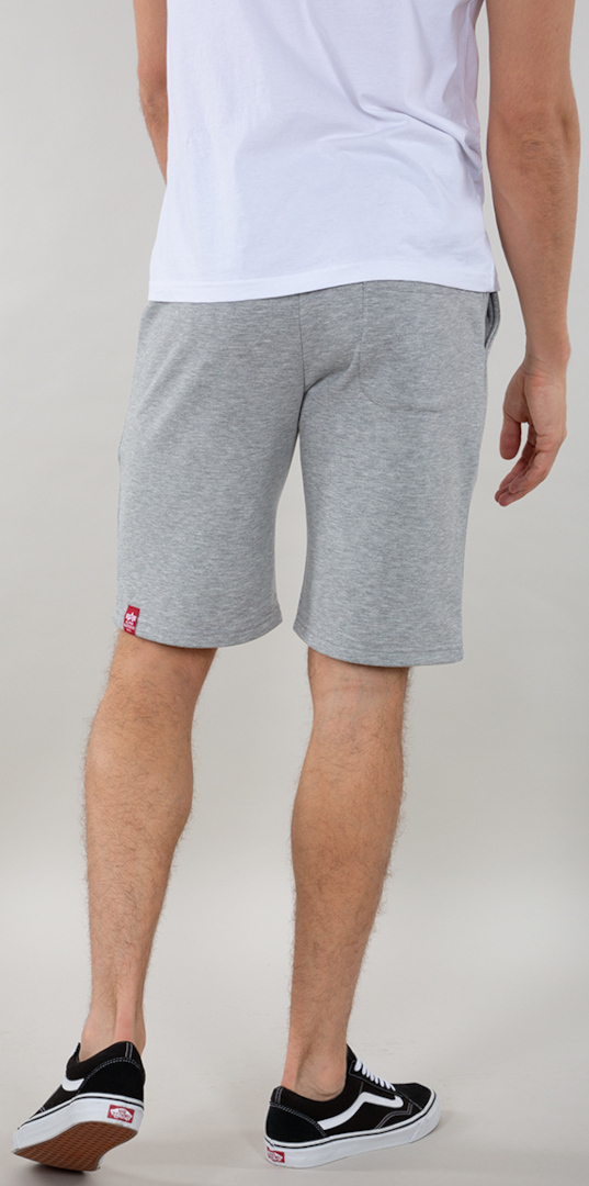 Alpha Industries Basic SL Pantaloncini grigio M Figura 2