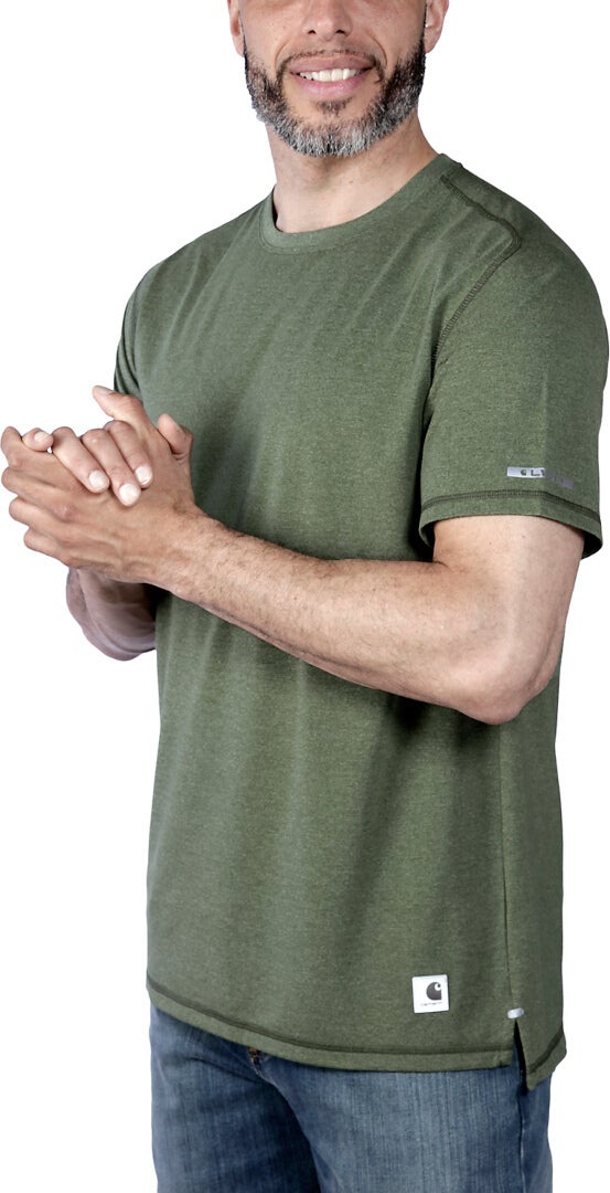 Carhartt Lightweight Durable Relaxed Fit Triko tmavě zelená L Obrázek 3