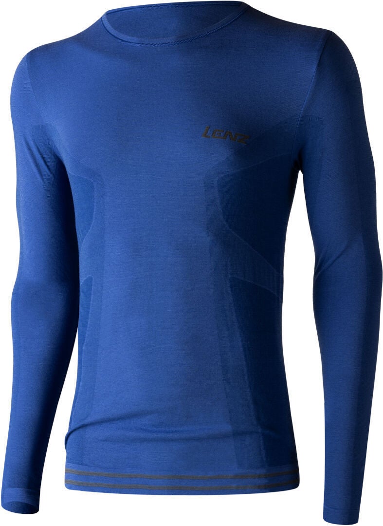 Lenz 6.0 Merino Crew Neck Functioneel Overhemd Zwart L Figuur 3