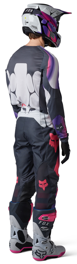 FOX 360 Syz Motocross Jersey hellgrau M Abbildung 6