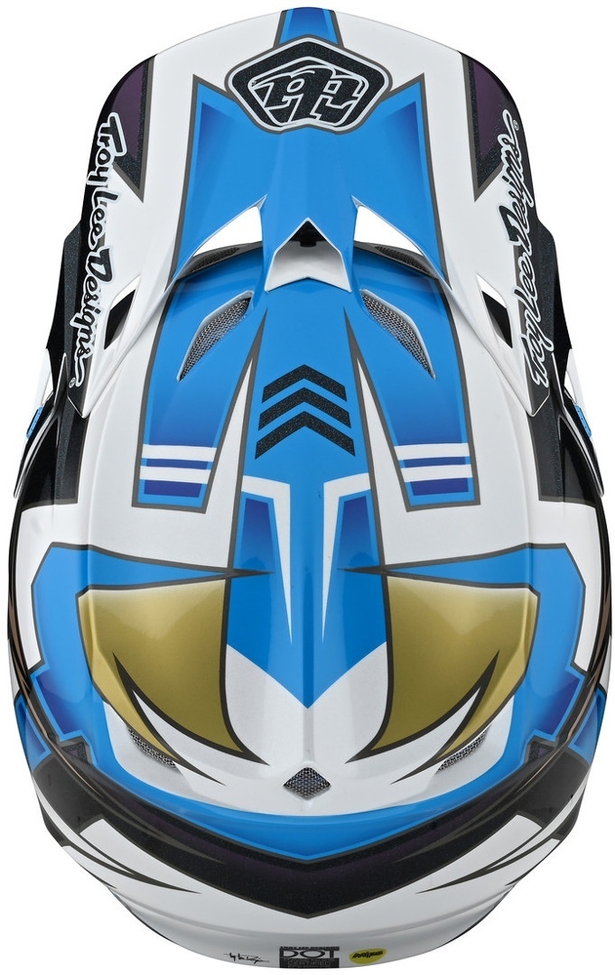 Troy Lee Designs SE5 Graph Cască de motocross albastru L (58/59) Figura 2
