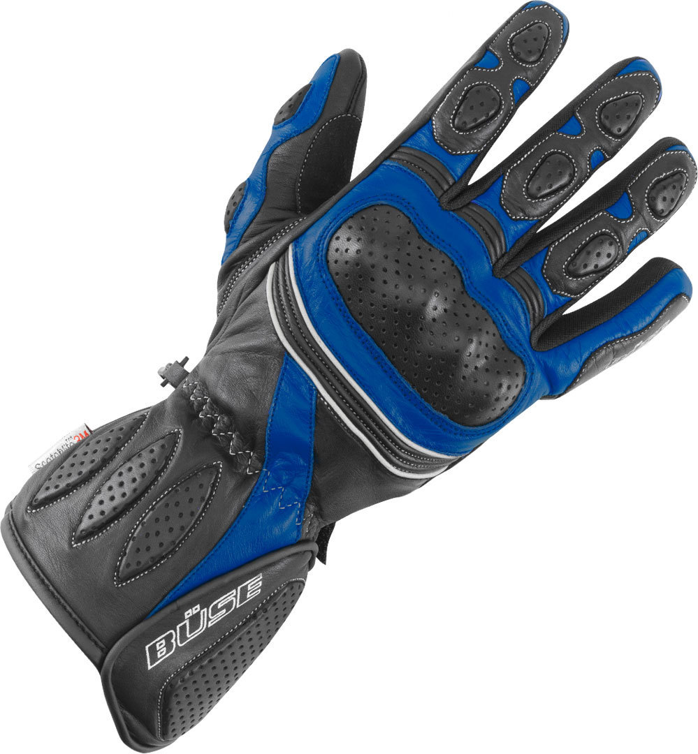 Büse Pit Lane Guanti donna nero/blu 9 Figura 1