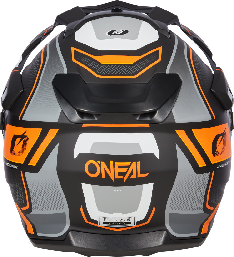 Oneal DSeries Square Motocross hjälm Svart matt/orange Förlust (59/60) Figur 9