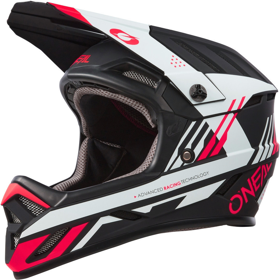 Oneal Backflip Strike V.23 Casco da discesa nero/bianco/rosso S (55/56) Figura 1