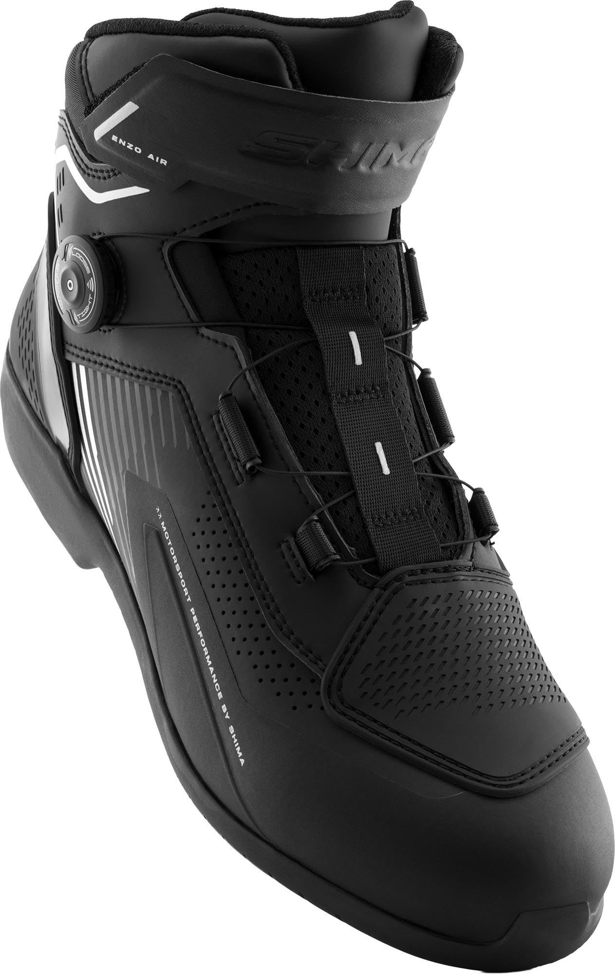 SHIMA Enzo Air Botas de Motocicleta preto/branco 48 Figura 1