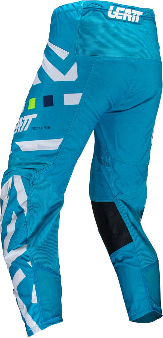 Leatt 3.5 Ride Pattern 2024 Motocross Jersey and Pants Set blue/white XL Figure 5