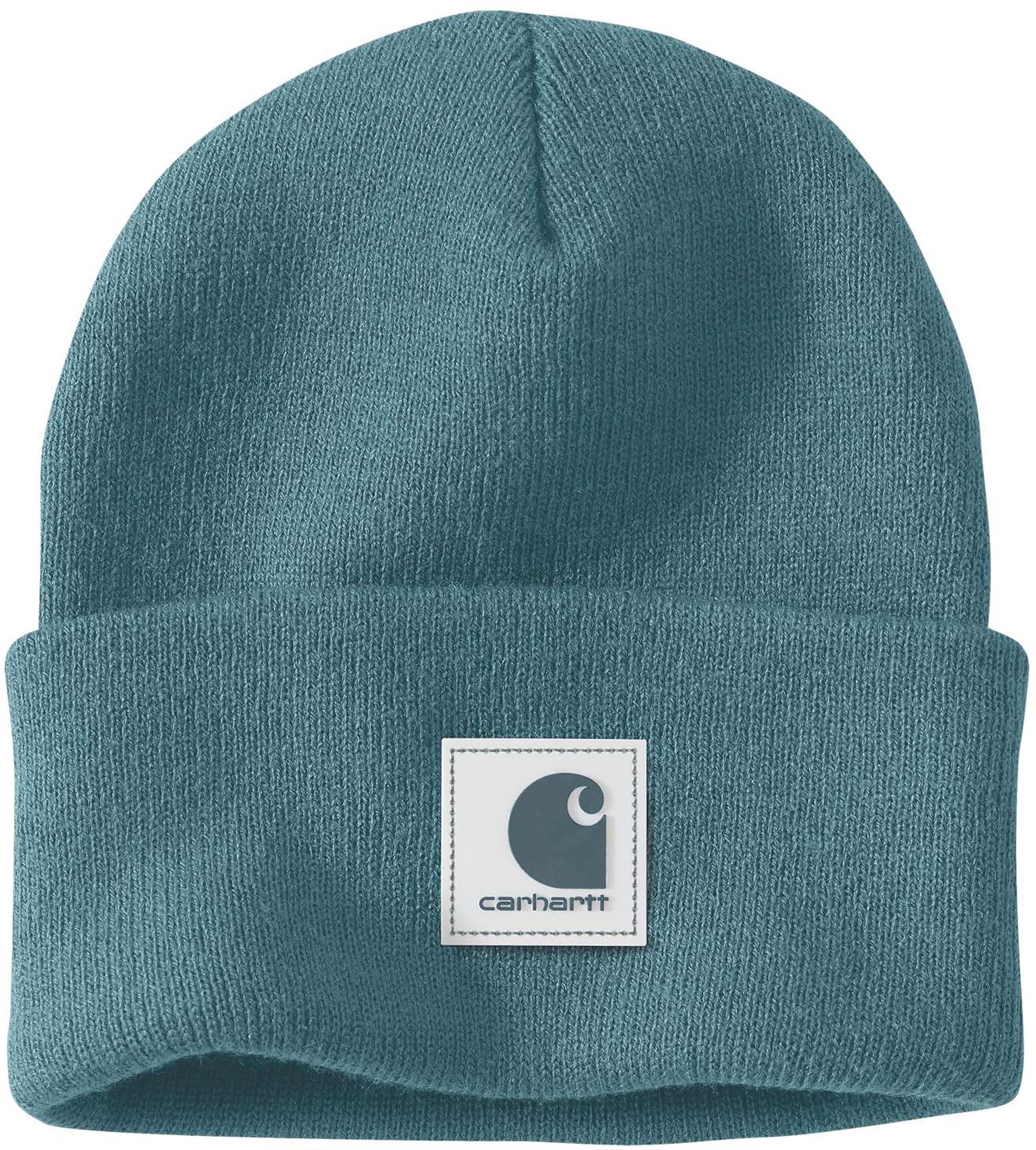 Carharrt Rubber Patch Watch Beanie Turkos Figur 1