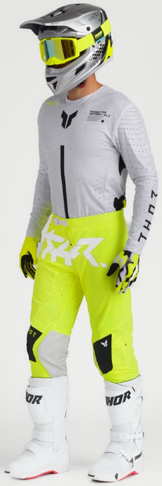 Thor Sportmode Riot Motocross bukser gul/sort 36 Figur 6