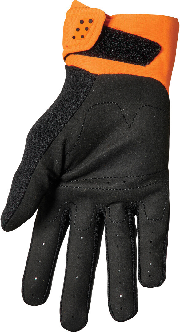 Thor Spectrum Touch Motocross handsker orange/sort 2XL Figur 2
