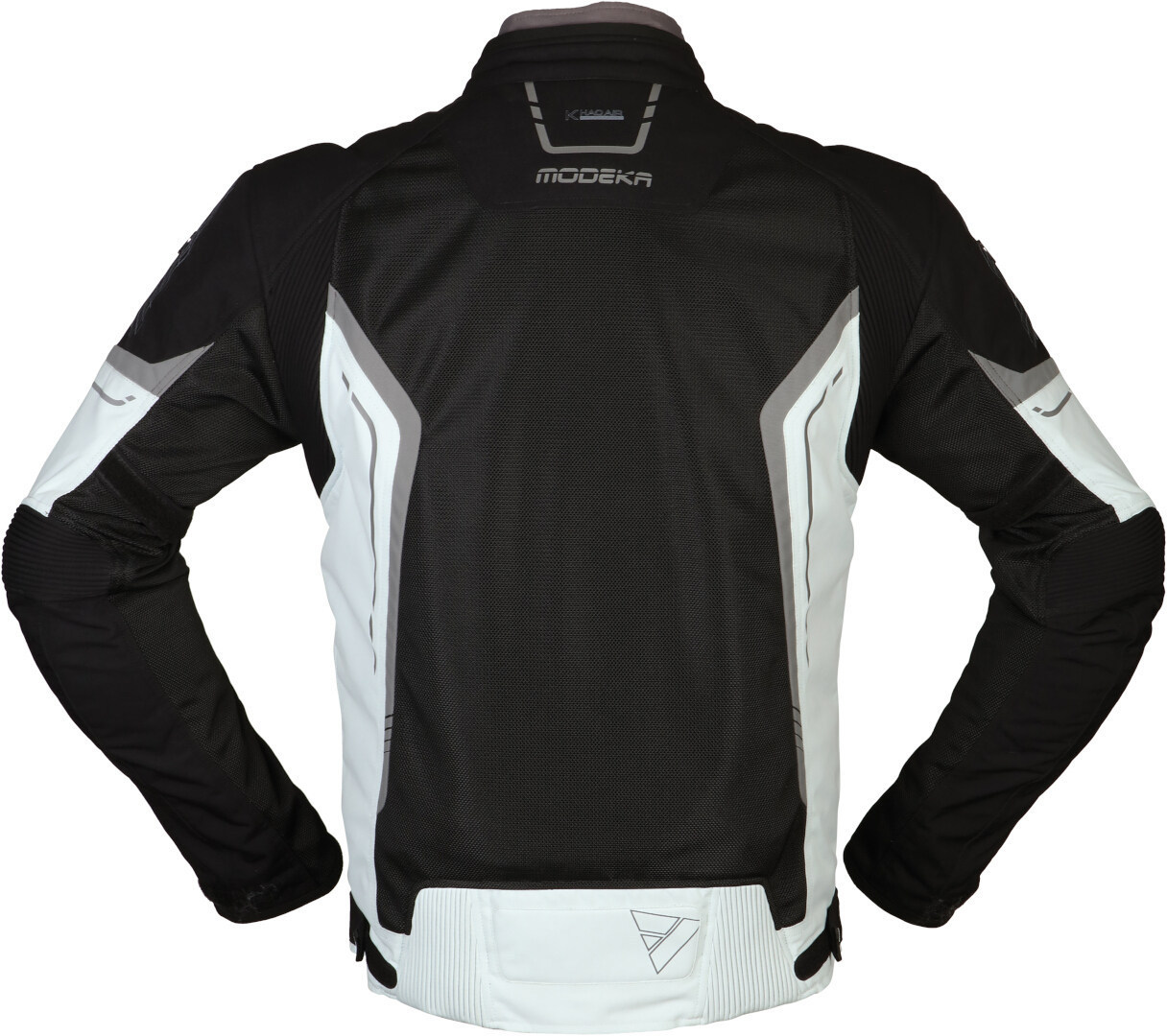 Modeka Khao Air Motorcycle Textile Jacket black/light grey L Figure 2