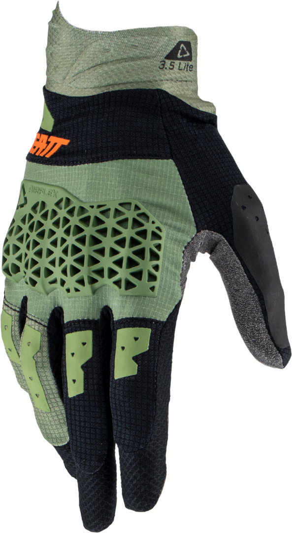 Leatt 3.5 Lite 2023 Mănuși de motocross Negru/Verde S Figura 1