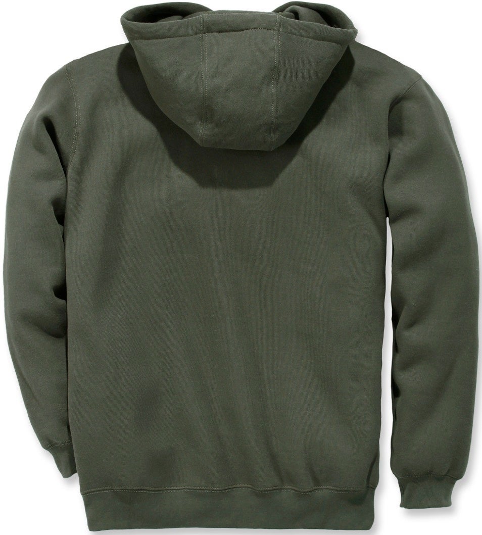 Carhartt Midweight Zip Hoodie Military Green M Figure 2