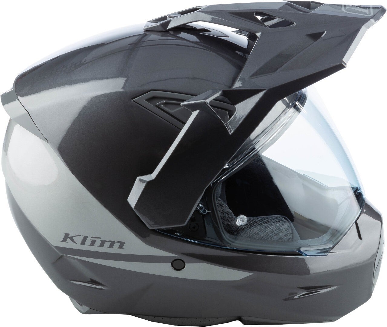 Side view of Klim X1 Alpha Carbon Enduro Helm